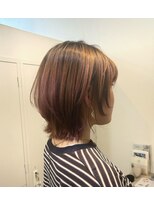ロッカヘアエジェ(ROCCA hair eje.)&nbsp;くびれヘアくびれミニウルフ×パープルインナー