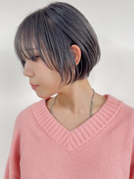 リシャルム 新保店(Re charme) ［Re Charme/近藤恭輔］グレーとショートボブ