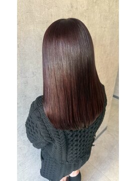 ポリマン 西新井(poliment) 暖色カラー×濃密うる艶ストレート