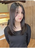 透明感カラー/髪質改善/縮毛矯正/韓国風レイヤーカット