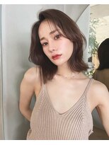 コア銀座メゾン(COA GINZA Maison)&nbsp;かきあげ前髪×外ハネボブ