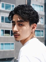 フィフスパーク(fifth PARK)&nbsp;渋谷メンズパーマフェザーパーマシャドウパーマセンターパート