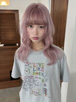 リヴ オオサカ(LIV OSAKA) ホワイトピンク/レイヤーカット/トリプルカラー/ブリーチ2回