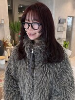 ムクコア(Muk CORE)&nbsp;顔まわりレイヤーカット/ボルドールビーカラー♪