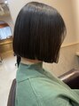 アラナ 平尾(alana)&nbsp;艶とまとまりが続く。髪質改善ボブ