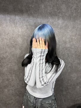 ルフレ 新宿本店2nd(Reflet) 【NAKAJI】ブルールーツカラー