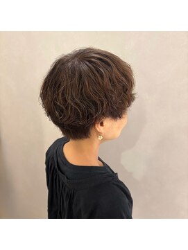アンドワン 自由が丘(&ONE) 【&ONE 自由が丘】ショート×パーマ
