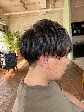 剪 束感カット