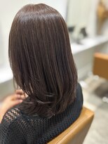 イオス(EOS)&nbsp;【髪質改善ストレート】ふんわりレイヤーミディアム