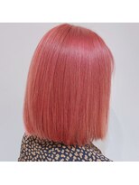 ラファンジュ ヘアー(Rohange hair)&nbsp;結べる長さのボブ/チェリーレッド/ピンク