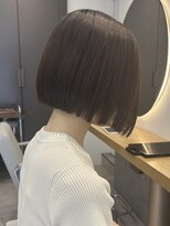 ルネ 北千住(Renee)&nbsp;ボブ/縮毛矯正/ダークパープル/ミルクブラウン/北千住