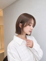 フォト 新宿三丁目(foto)&nbsp;髪質改善地毛風縮毛矯正くびれレイヤー切りっぱなしボブ