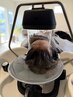 【ヘアケアフルコース☆】カット+カラー+頭浸浴TOKIOスパ¥15000