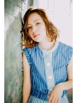 リアン 方南町店(Lian) 無造作ミディアムボブウェーブ