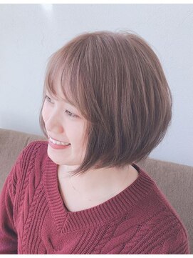 ツミキ(TSUMIKI) 前髪軽めのふんわりボブ♪