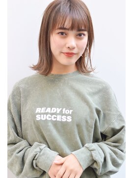 ジョエミバイアンアミ(joemi by Un ami) joemi 新宿 大人気切りっぱなしブランジュボブ　近江