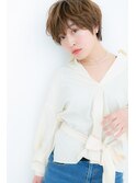 ルーズな無造作束感ハンサムショートマッシュY越谷20代30代40代