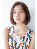 ノーブル 白金台店(Noble by PROGRESS)&nbsp;長め前髪柔らかボブ/モカベージュ☆