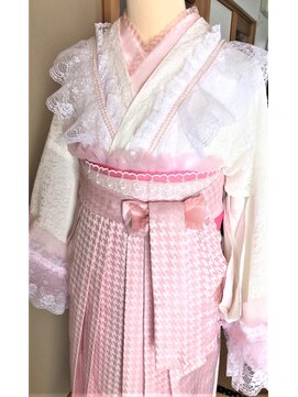 デザインヘアーピアジェ 八木店(DESIGN HAIR PIAGET) ピアジェオリジナル制作・袴着付・袴一式オーダー