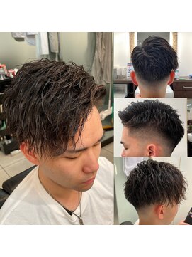 ネクサス 築地店 スキンフェード　ハイブリッドパーマ/ツイスパ/ツーブロック