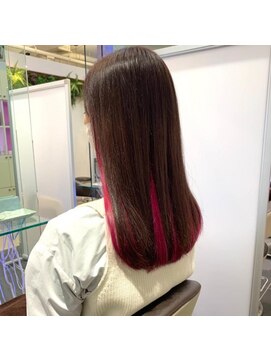 ネオヘアー 曳舟店(NEO Hair) インナーマゼンタピンク