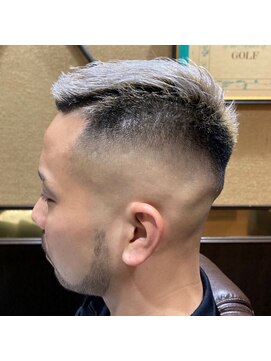 ヒロギンザバーバーショップ 大宮店(HIRO GINZA BARBER SHOP) ホワイトカラー シルバーカラー グレージュ 大宮