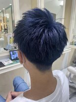 アブニール 我孫子(AVENIR)&nbsp;ネイビーブルー×アップバングショート