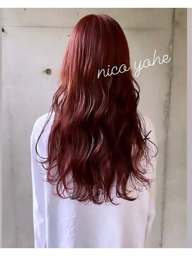 ヘア ラボ ニコ 藤沢店(hair Labo nico...) ピンクベージュ　ニコ藤沢　中川