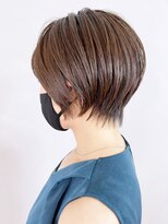 アイティーバイアルバム 下北沢店(IT by ALBUM)&nbsp;マッシュショート_フェザーバング_ショコラベージュ_ba350031