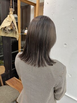 リッカ(RICCA) 秋冬カラーココアブラウン/韓国顔まわりレイヤー