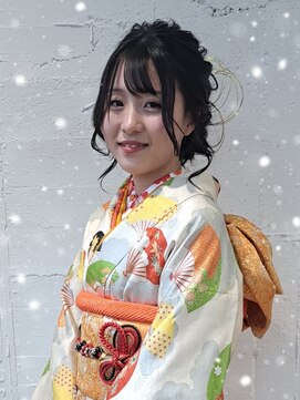 リッシュグランデ(riche GRANDE by CHANDEUR) 振袖の着付