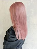 ピンクロング_チェリーブラウンフェミニンロング_ba357053