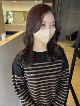 ライリー(riley) ピンク ブラウンカラー