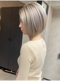 ミルクティーベージュ、wカラー、ハイライト、ブリーチ
