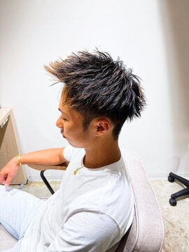 リコラックスビー(LICO LUXBE) ハイライトスパイキーショート_波巻き束感ショート