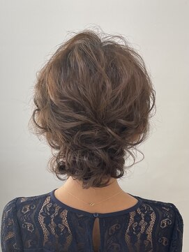 美容室こころ お呼ばれヘアセット