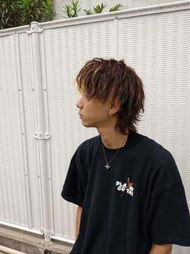 コワファーストナガサキシャンプーボーイ(COIFF1RST NAGASAKI SHAMPOO BOY) フェイスフレーミング×波巻きスパイラルパーマ