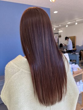 リープ(leap hair) ほんのりピンクブラウン