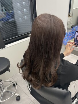 ゴウトゥデイシェアサロン 町田店(GO TODAY SHAiRE SALON) 地毛からワンカラーでショコラグレージュ♪