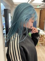 ヒビヲ(HIBIO) ダブルカラーミルクティーベージュピンクベージュブリーチカラー