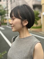 ベンジー 中目黒店(benji)&nbsp;耳掛けかわいい大人丸みショート