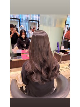 アピッシュ ギンザ(apish ginza) ロングパーマ/韓国風パーマ/コテ巻きパーマ/デジタルパーマ/藤野
