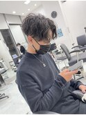 MEN'S HAIR カルマパーマ ダークアッシュ ニュアンスパーマ