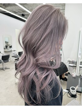 エゴル ナゴヤサカエ(ENGOL NAGOYA SAKAE) ラベンダーグレージュ/ハイトーンカラー