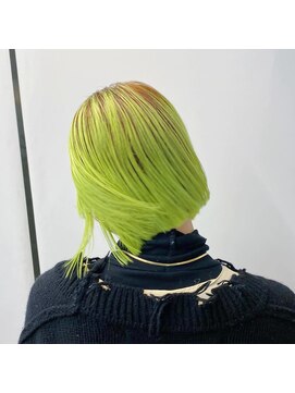 フラム 渋谷(flamme) brown×green