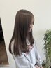 《平日限定/新規限定》カット＋透明感カラー＋超音波トリートメント