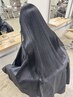 【髪質改善】美髪ストレート&カット　￥22000