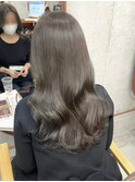 オリーブグレージュ/オリーブベージュ/ブリーチなし/栄/伏見