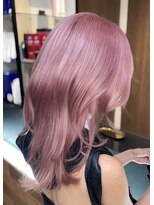 マティス 表参道(matiz) モーヴピンクヘアくびれヘアアプリコットオレンジチェリーレッド