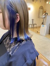 【インナーカラー】今や定番のデザインカラー　さりげないデザインも個性的なデザインもお任せください